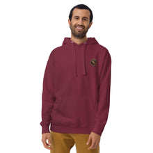 Load image into Gallery viewer, GOLD SEMPRE CREST : EMBROIDERED LOGO (Unisex Hoodie)
