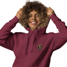 Load image into Gallery viewer, GOLD SEMPRE CREST : EMBROIDERED LOGO (Unisex Hoodie)
