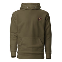 Load image into Gallery viewer, GOLD SEMPRE CREST : EMBROIDERED LOGO (Unisex Hoodie)
