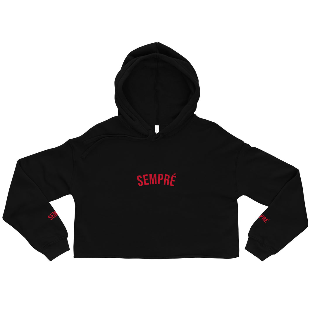 SEMPRÉ: Crop Hoodie (Womens)