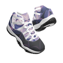 Load image into Gallery viewer, Purple and Black (Sempre Signature) Basketball Sneakers
