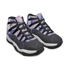 Load image into Gallery viewer, Purple and Black (Sempre Signature) Basketball Sneakers
