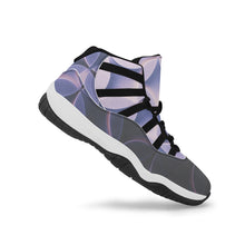 Load image into Gallery viewer, Purple and Black (Sempre Signature) Basketball Sneakers
