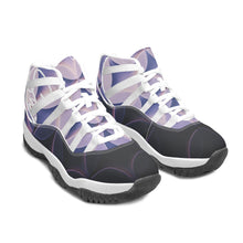 Load image into Gallery viewer, Purple and Black (Sempre Signature) Basketball Sneakers
